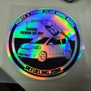 NNP 11 油缸蓋貼紙